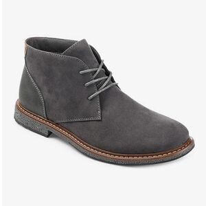Vance Co. Orson Men’s Suede Chukka Boot In Dark Gray Size 10
